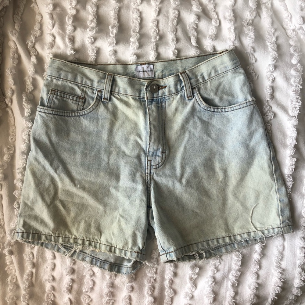 Vintage 90s Calvin Klein Denim Shorts